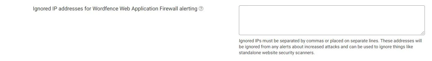 Wordfence Guide - Advance Firewall Settings 1